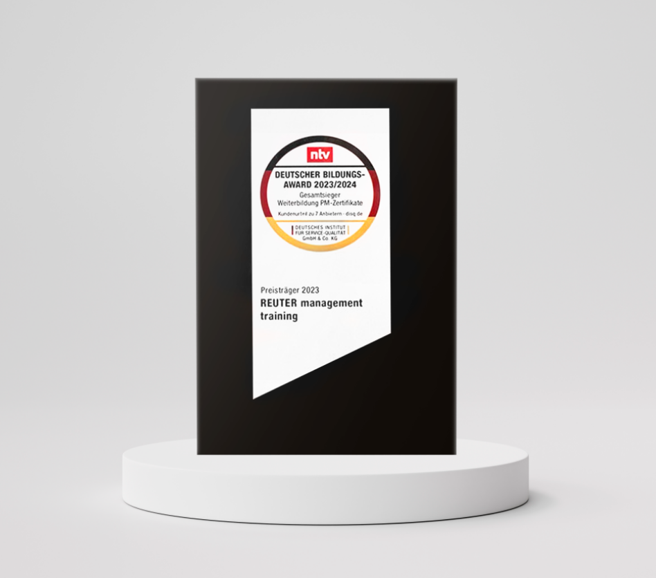 Bildungsaward für REUTER management training